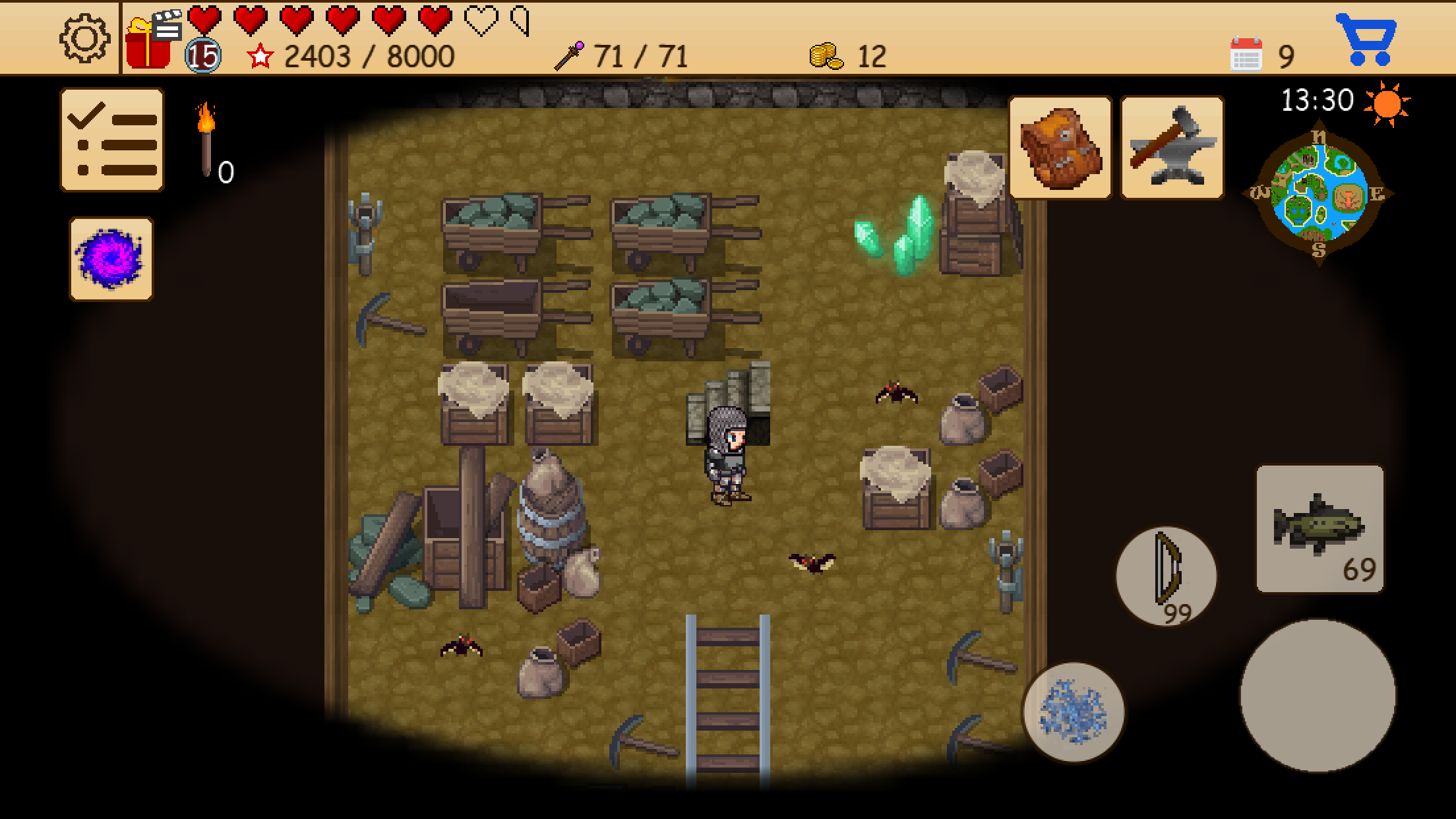 اسکرین شات 7 بازی Survival RPG: Pirate Adventure