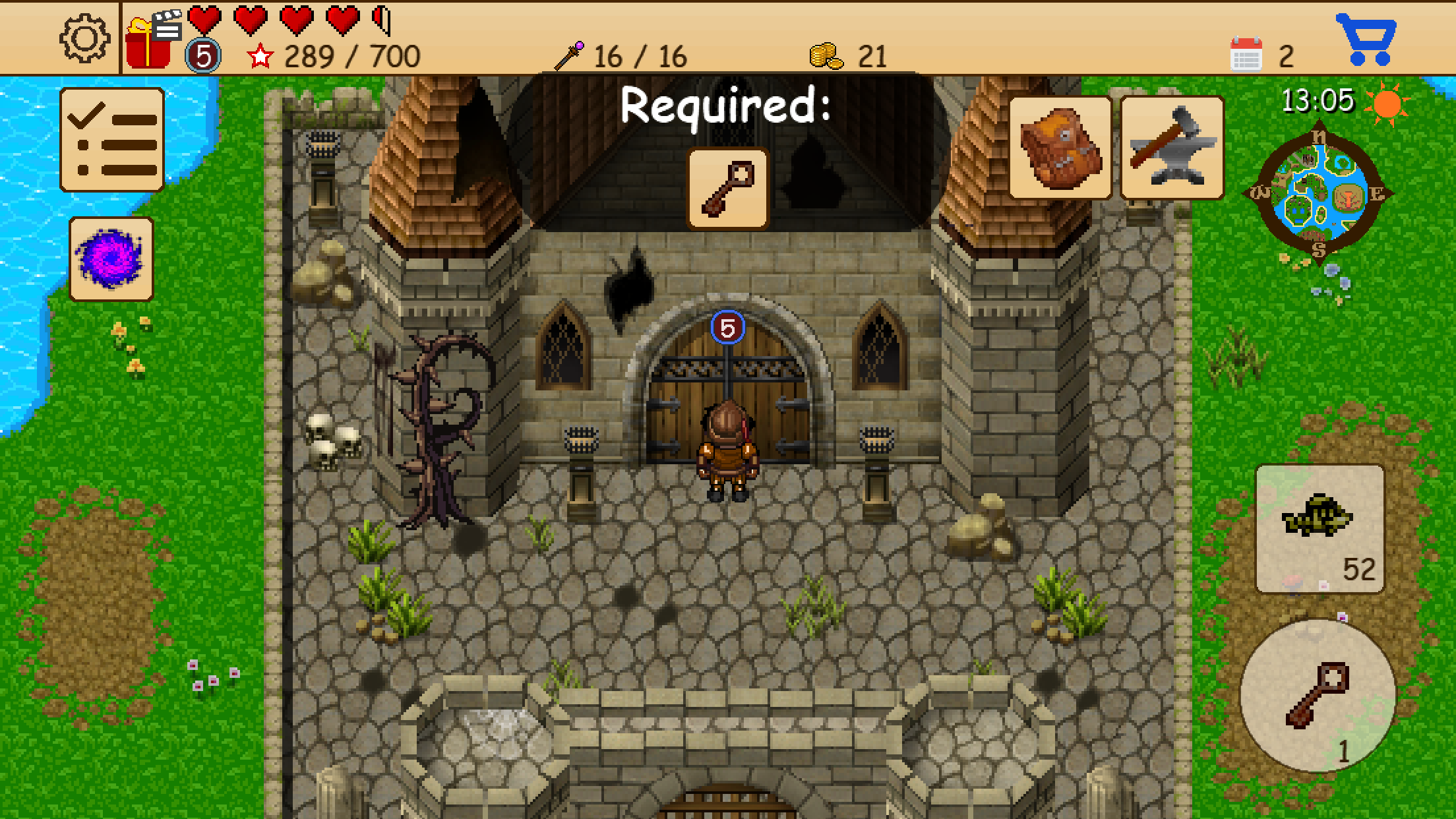 اسکرین شات 2 بازی Survival RPG: Pirate Adventure
