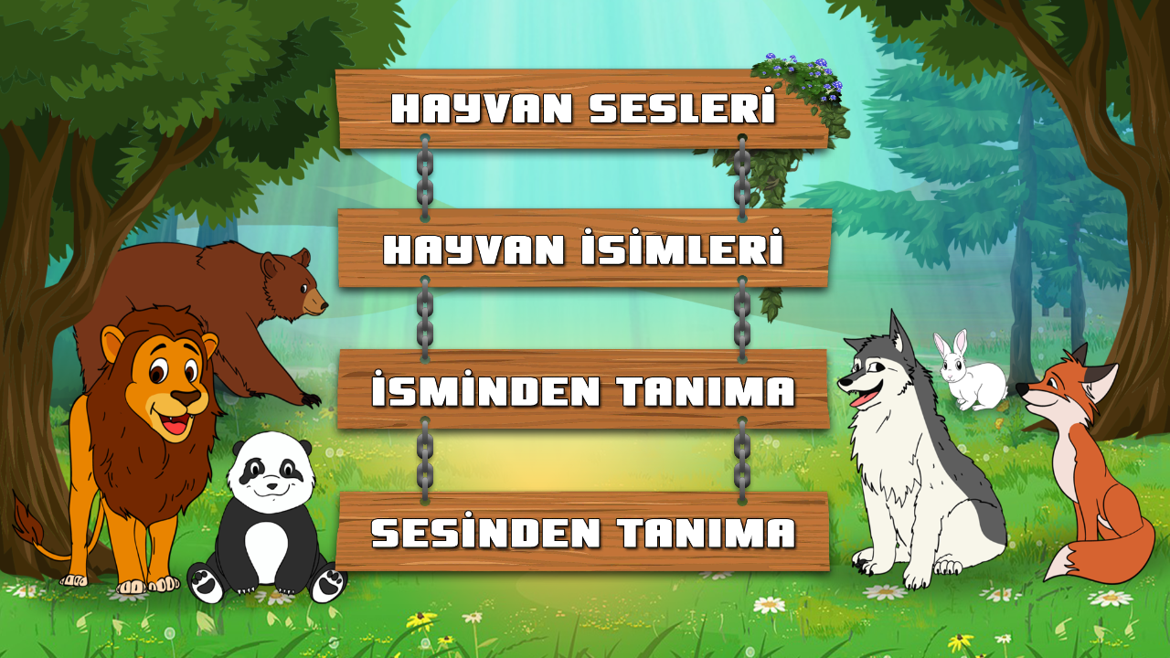 اسکرین شات 2 بازی Animal Sounds Learn-Find Game