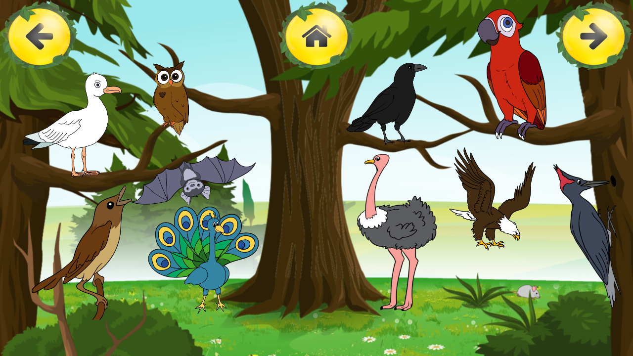 اسکرین شات 5 بازی Animal Sounds Learn-Find Game
