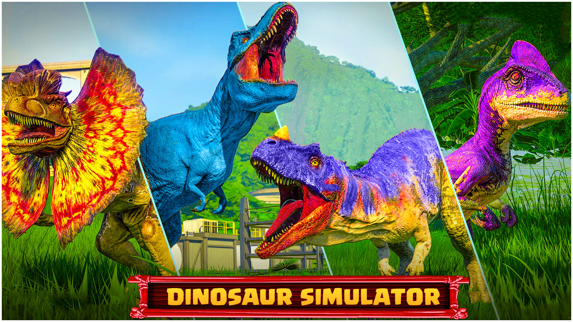 اسکرین شات برنامه Real Dino game: Dinosaur Games 3