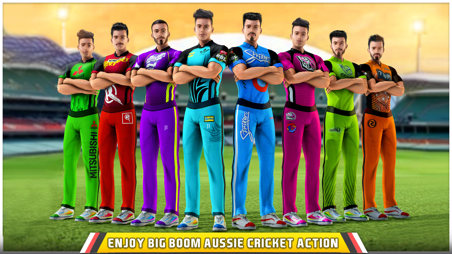 اسکرین شات 1 بازی Aussie T20 Cricket Game 2023