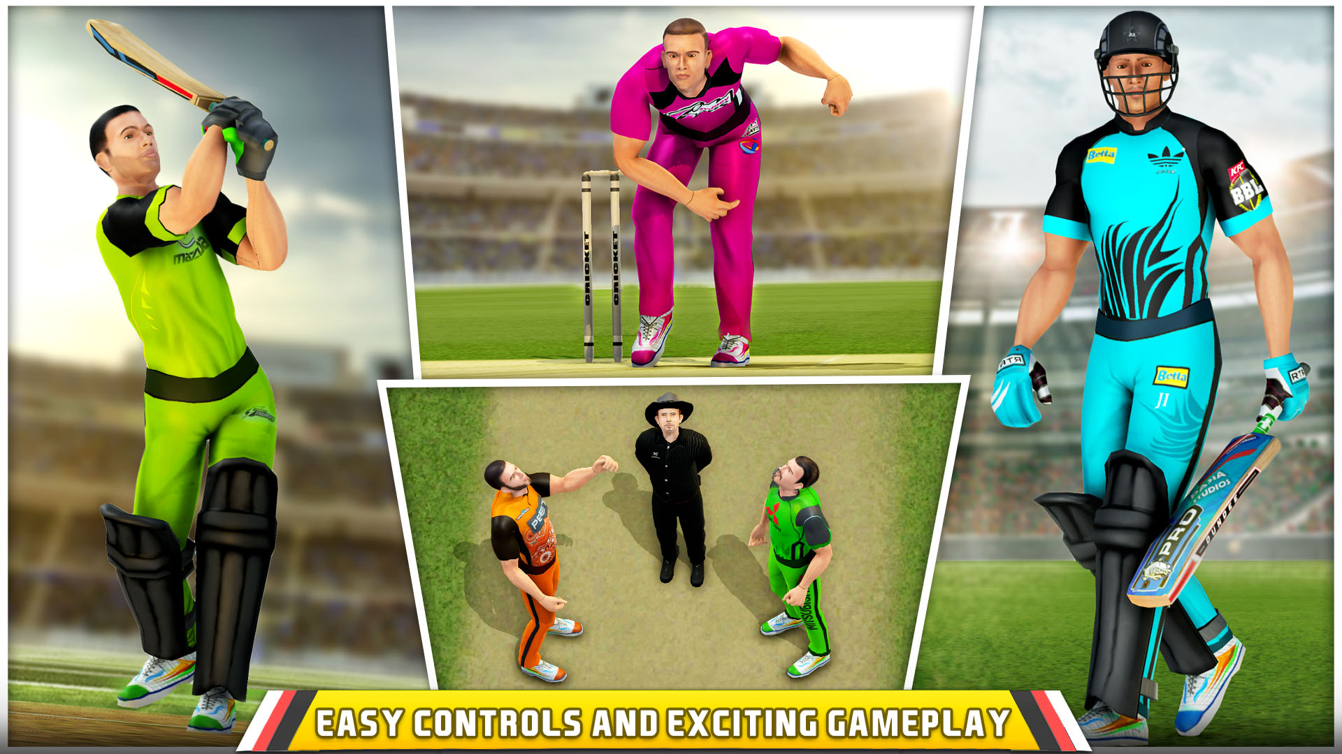 اسکرین شات 2 بازی Aussie T20 Cricket Game 2023