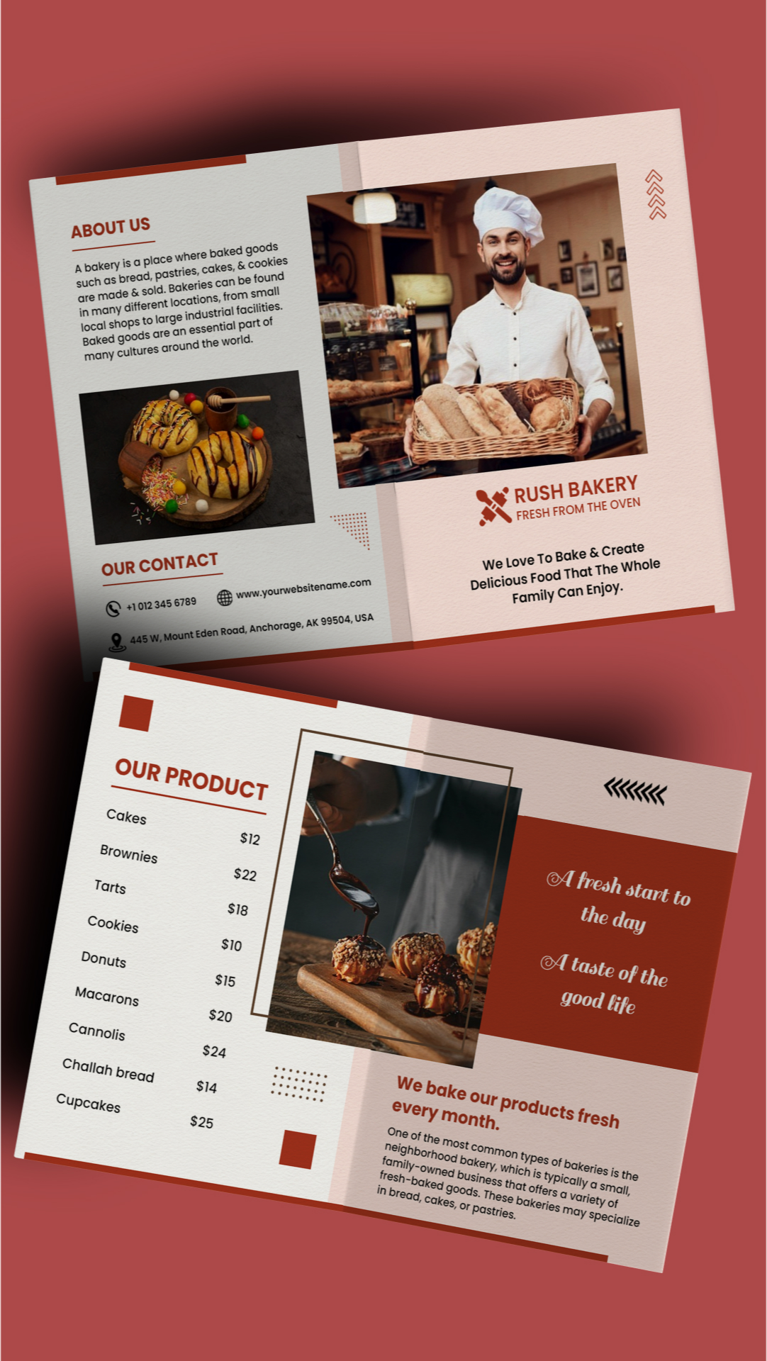 اسکرین شات 5 برنامه Brochure Maker, Pamphlet Maker