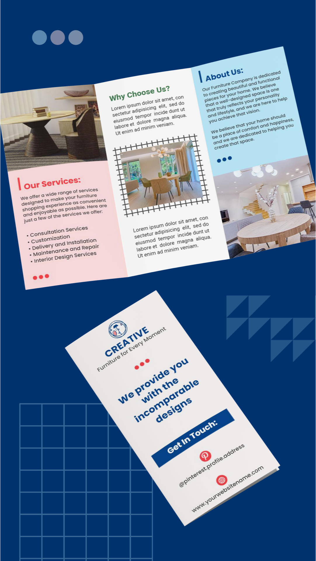 اسکرین شات 3 برنامه Brochure Maker, Pamphlet Maker