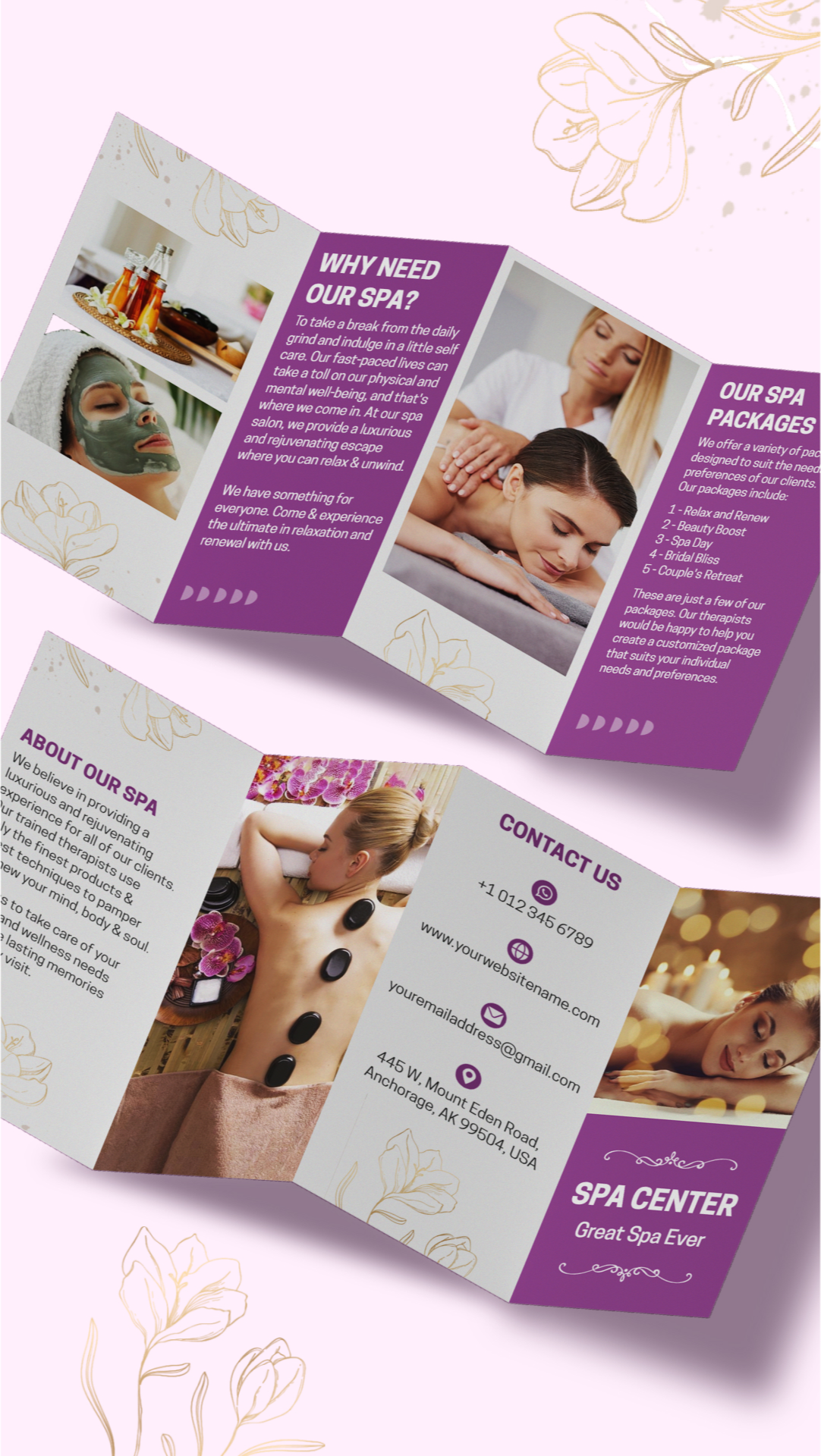 اسکرین شات 6 برنامه Brochure Maker, Pamphlet Maker