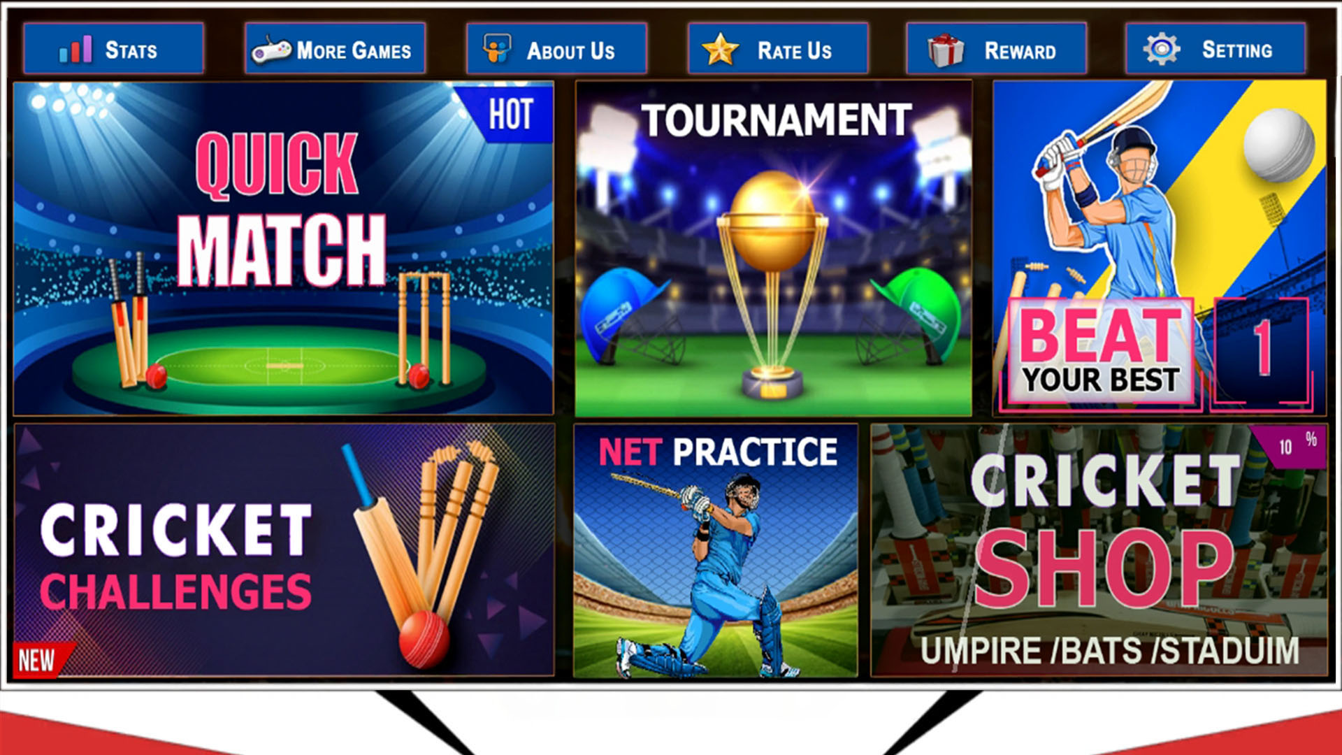 اسکرین شات 4 بازی Cricket Championship Game 2024