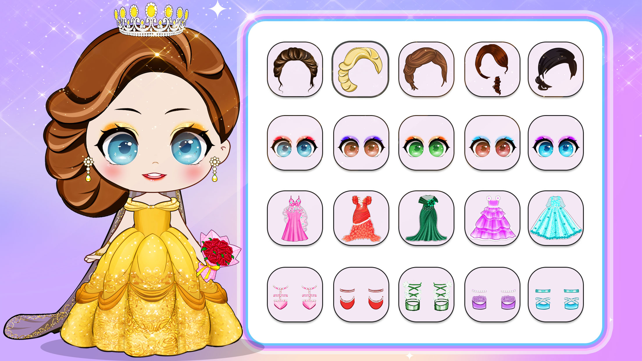 اسکرین شات بازی Doll Dress Up: Wedding Games 3
