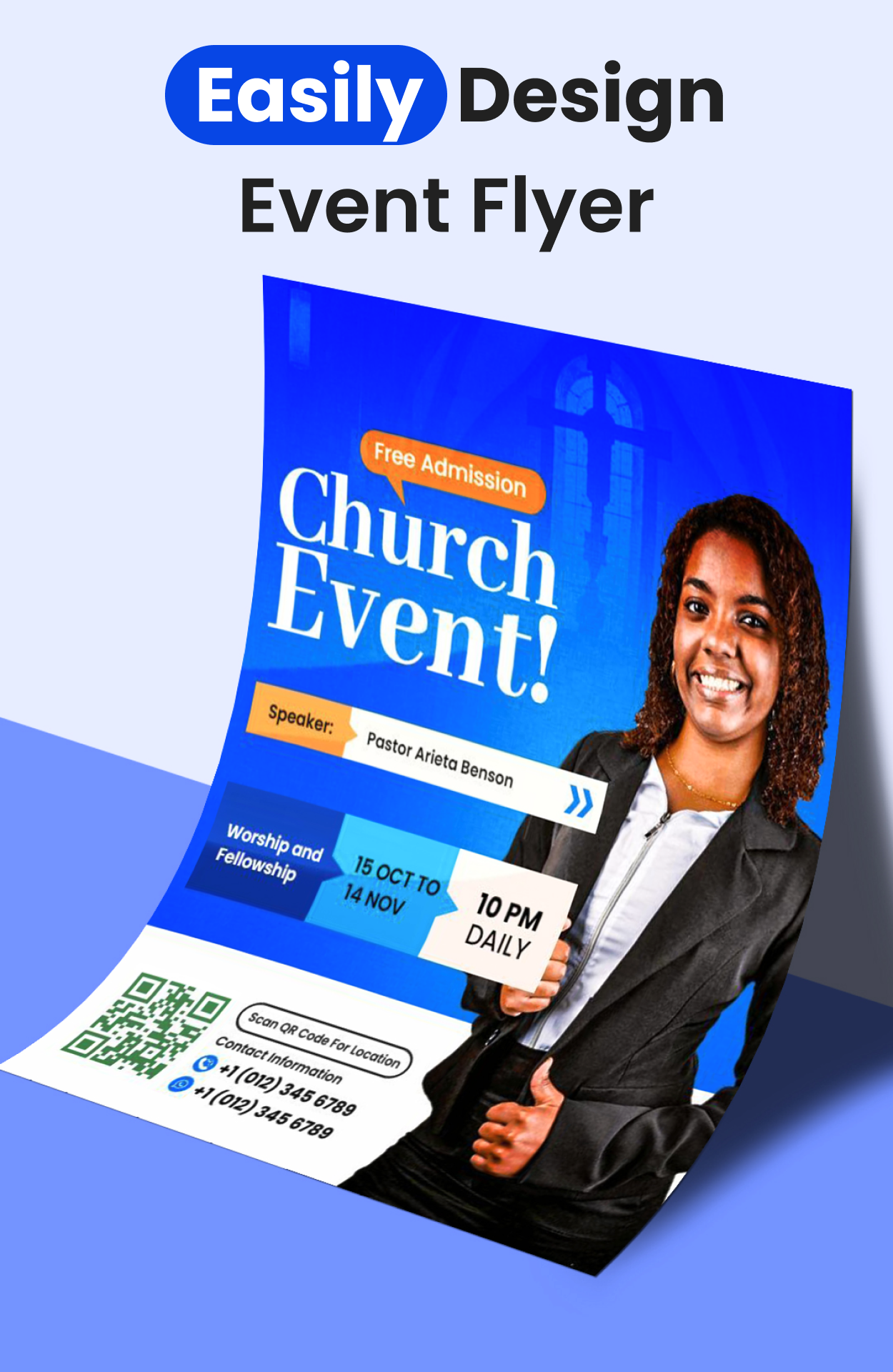 اسکرین شات 7 برنامه Flyer Maker, AI Poster Maker