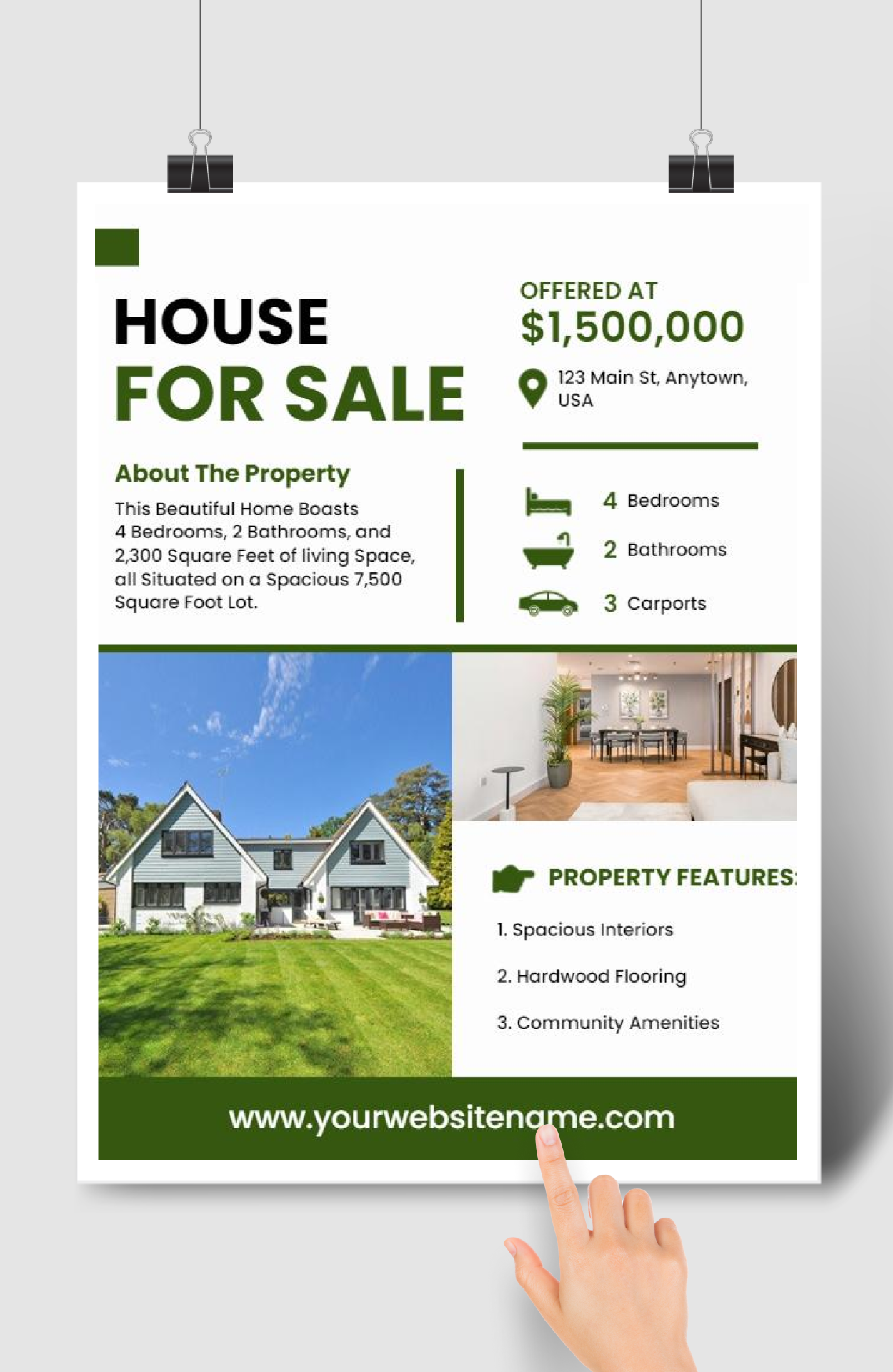 اسکرین شات 6 برنامه Flyer Maker, AI Poster Maker