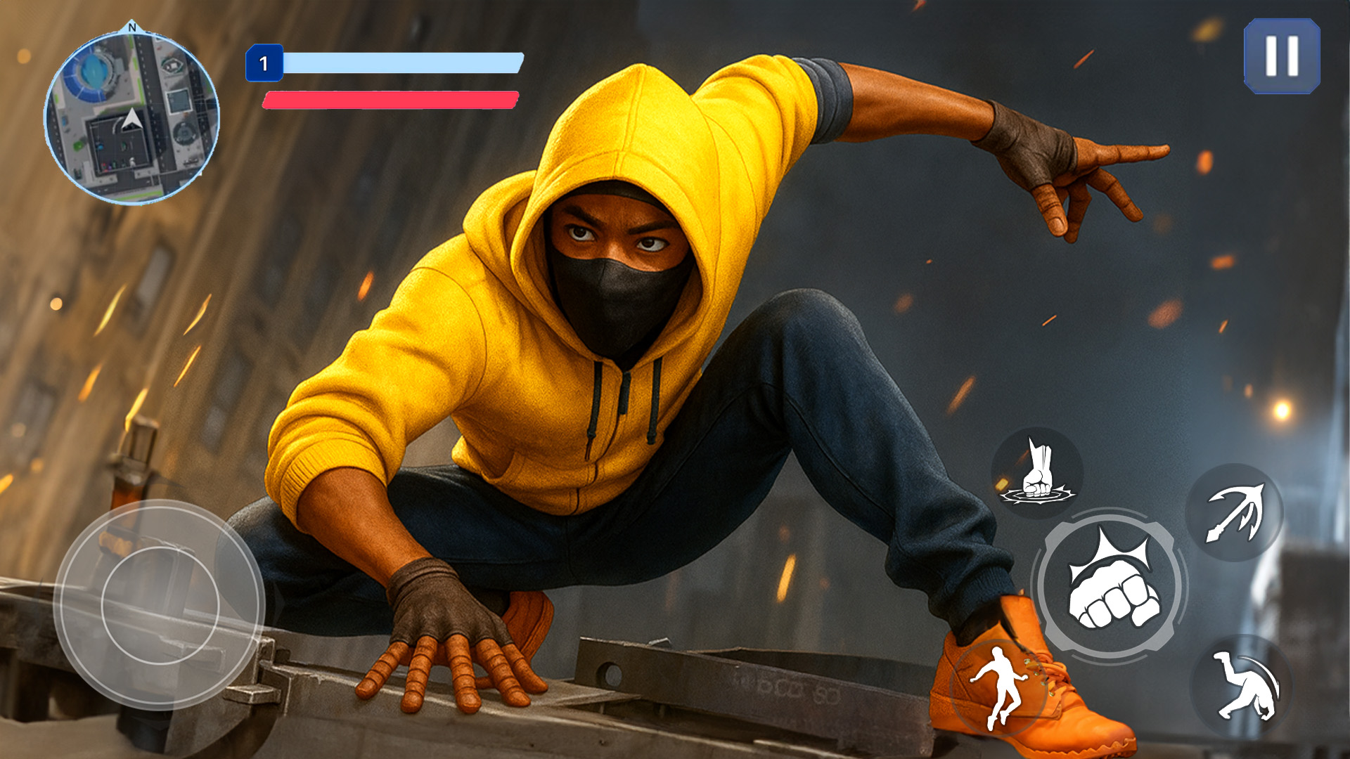 اسکرین شات 1 بازی Hero Fight: Action Game