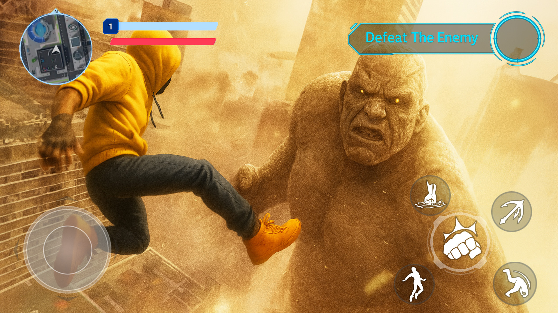 اسکرین شات 4 بازی Hero Fight: Action Game