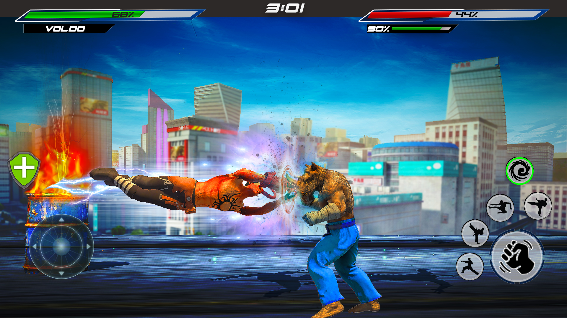 اسکرین شات 6 بازی Karate Fighter: Kombat Games