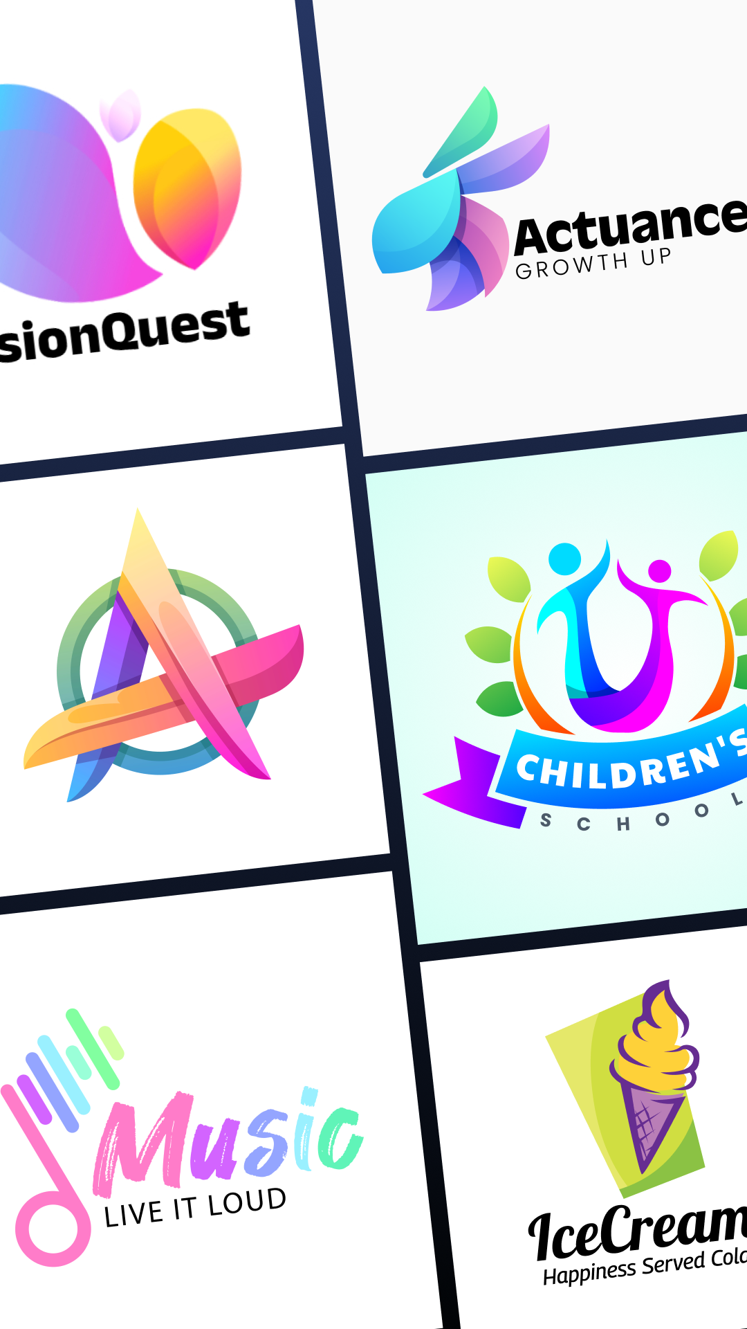 اسکرین شات 6 برنامه AI Logo Generator, Logo Maker