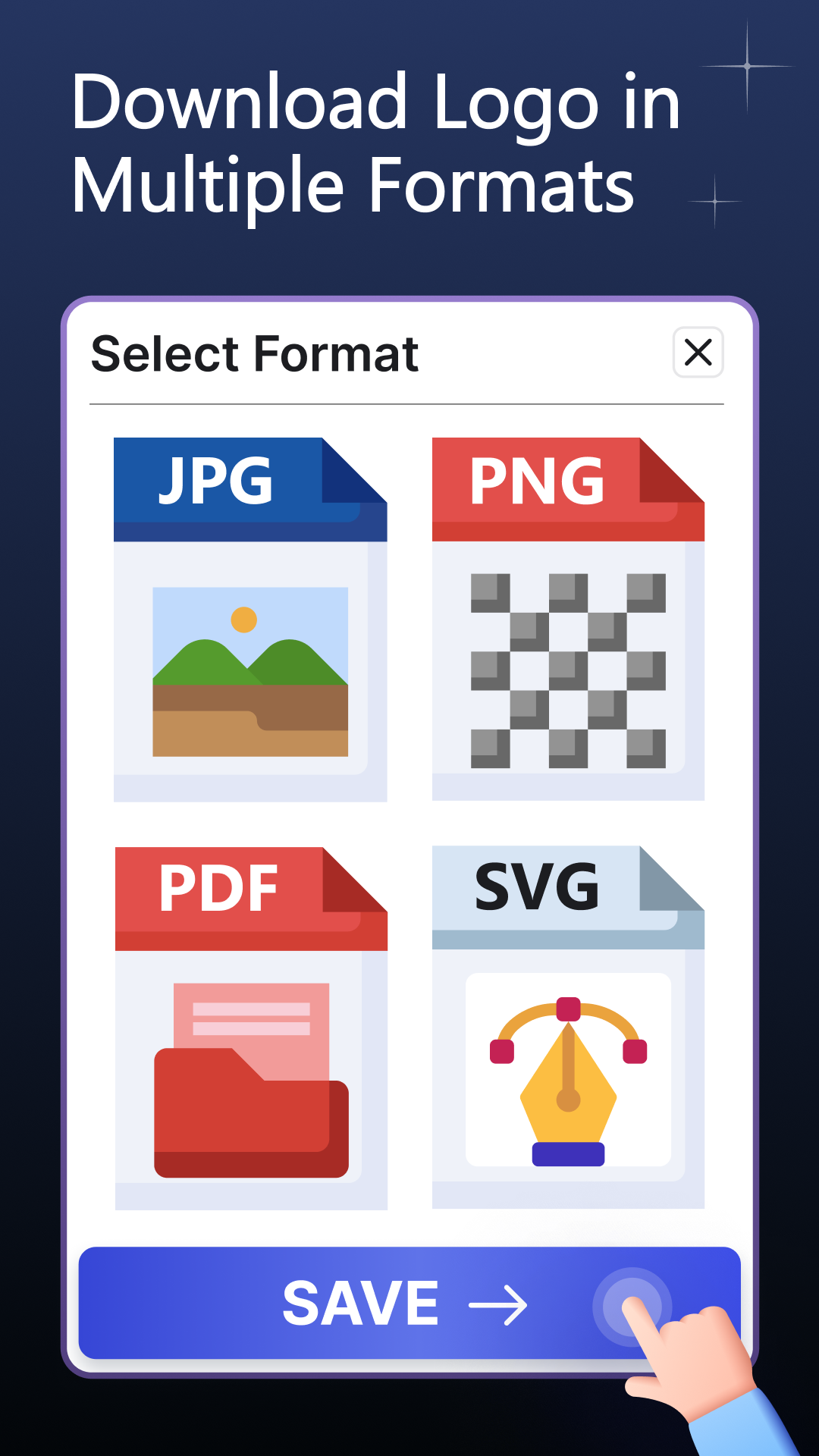 اسکرین شات 3 برنامه AI Logo Generator, Logo Maker