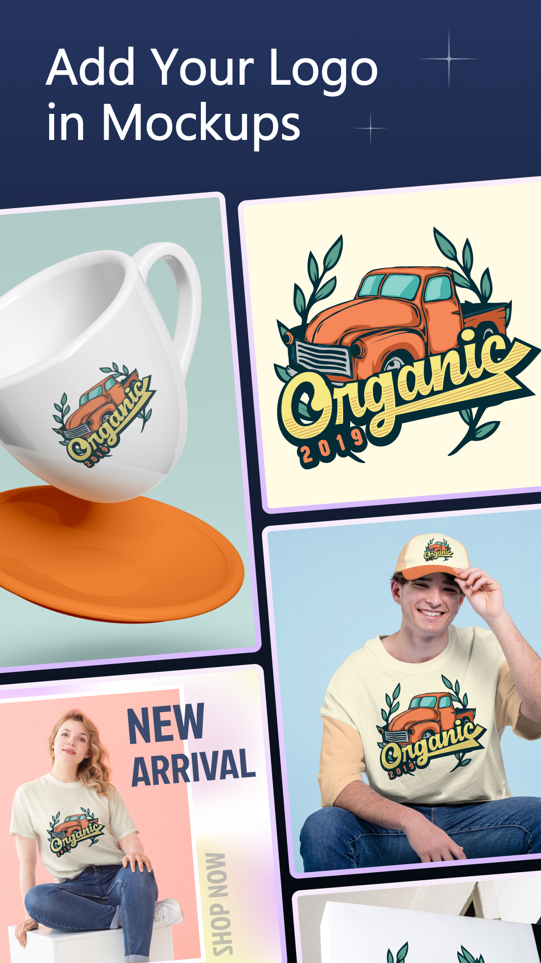 اسکرین شات 4 برنامه AI Logo Generator, Logo Maker