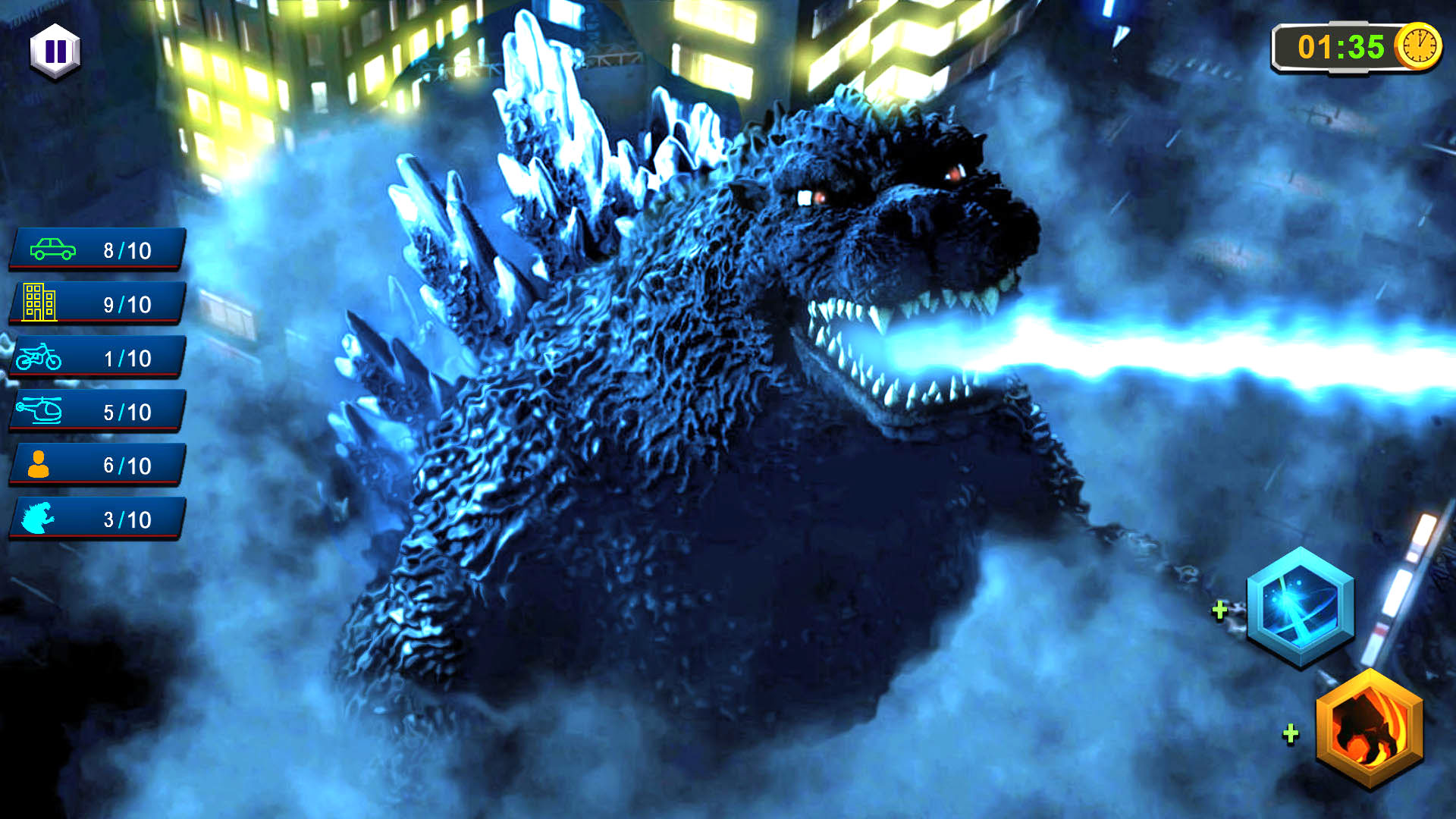 اسکرین شات 2 بازی Monster City Destruction Games