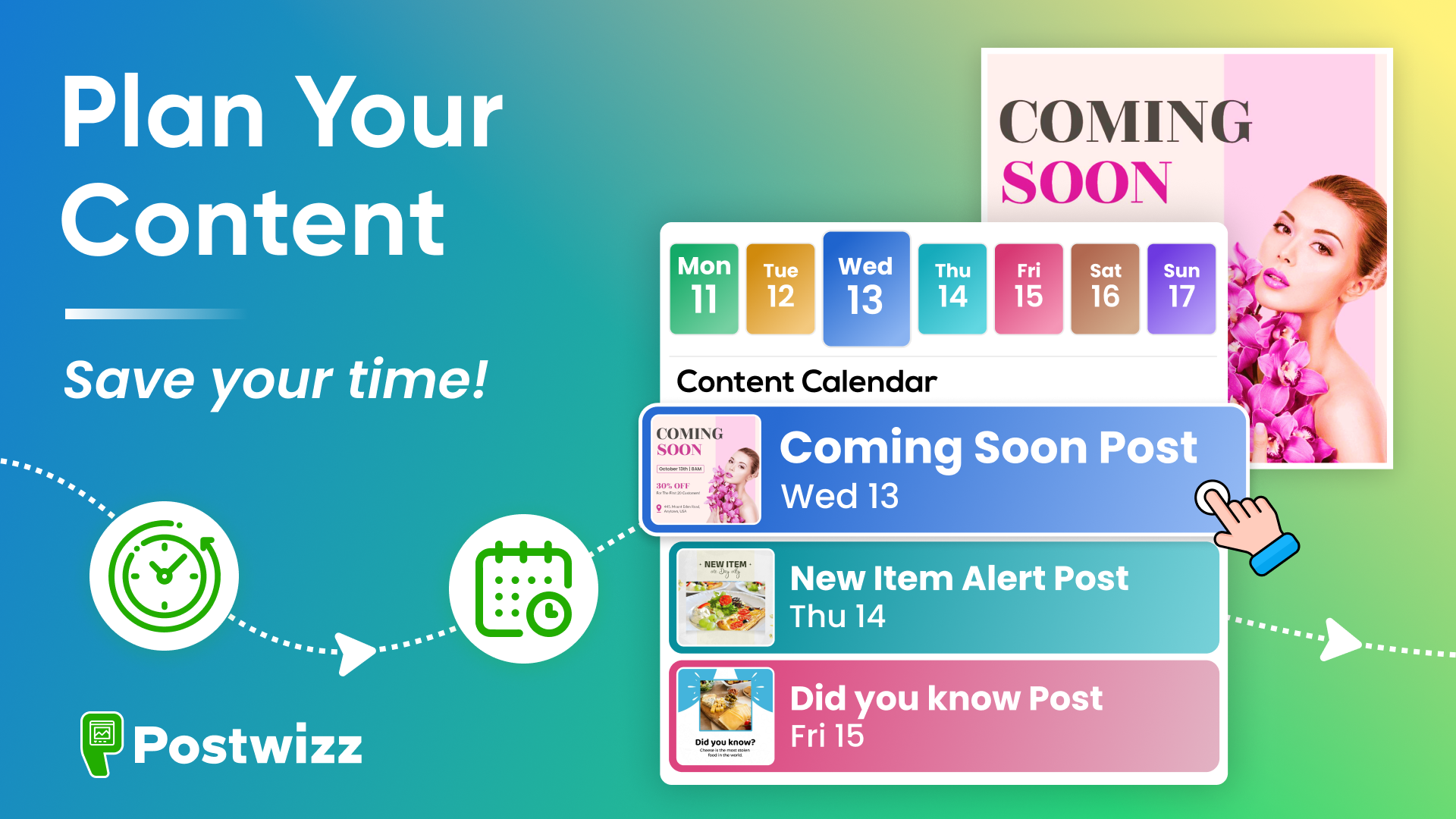 اسکرین شات 4 برنامه Post Maker, Planner, Scheduler