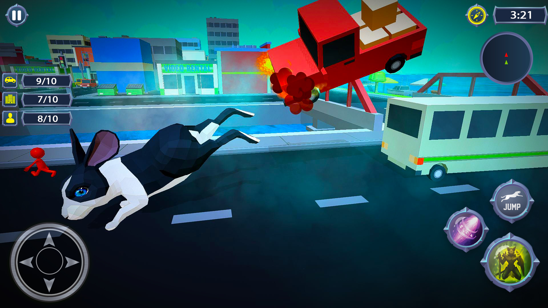 اسکرین شات 8 بازی Tiger Rampage: 3D Tiger Games