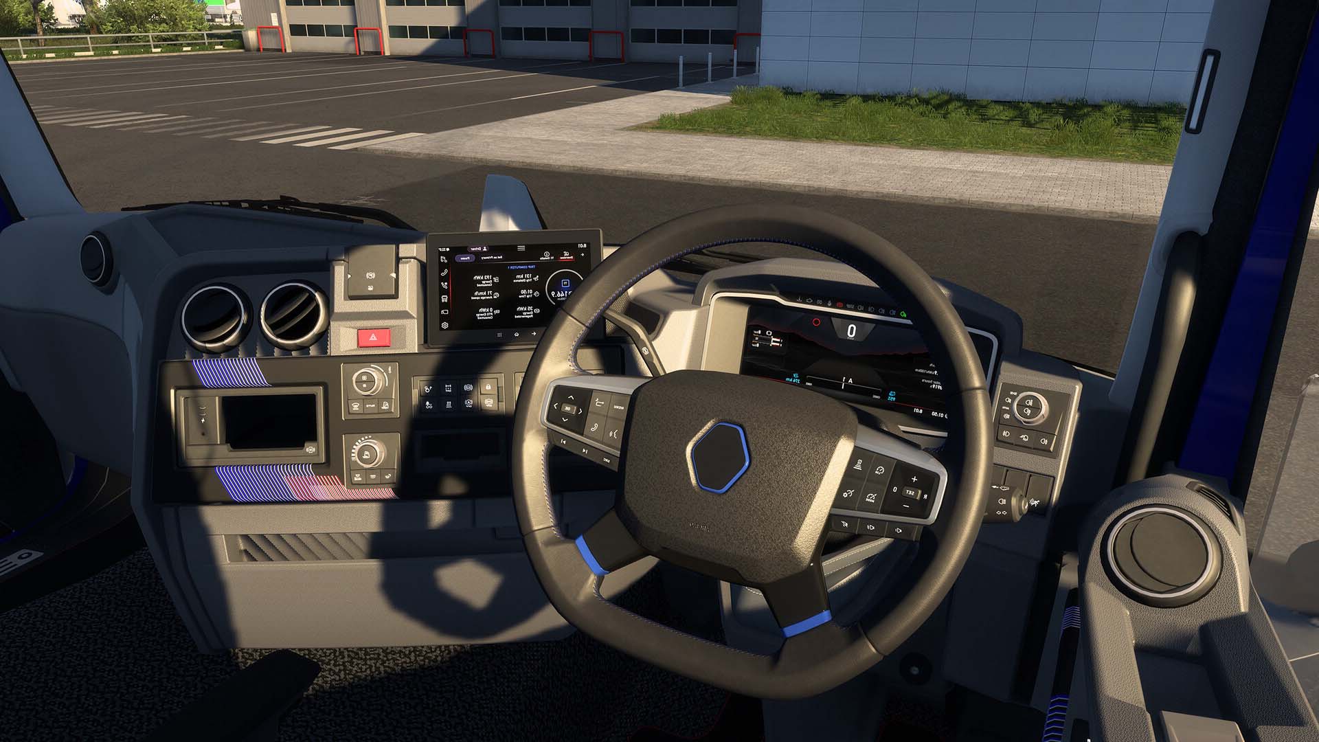 اسکرین شات بازی Truck Simulator: Euro Trucker 2