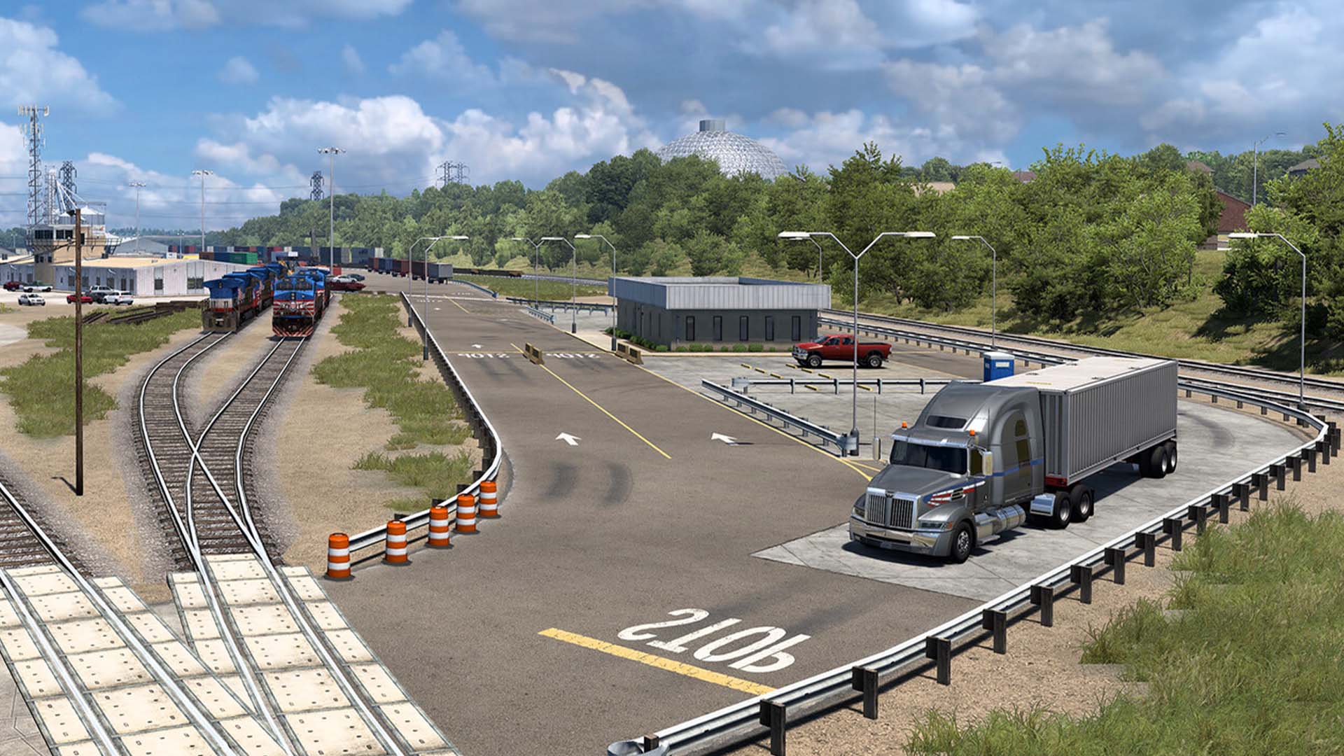 اسکرین شات بازی Truck Simulator: Euro Trucker 1