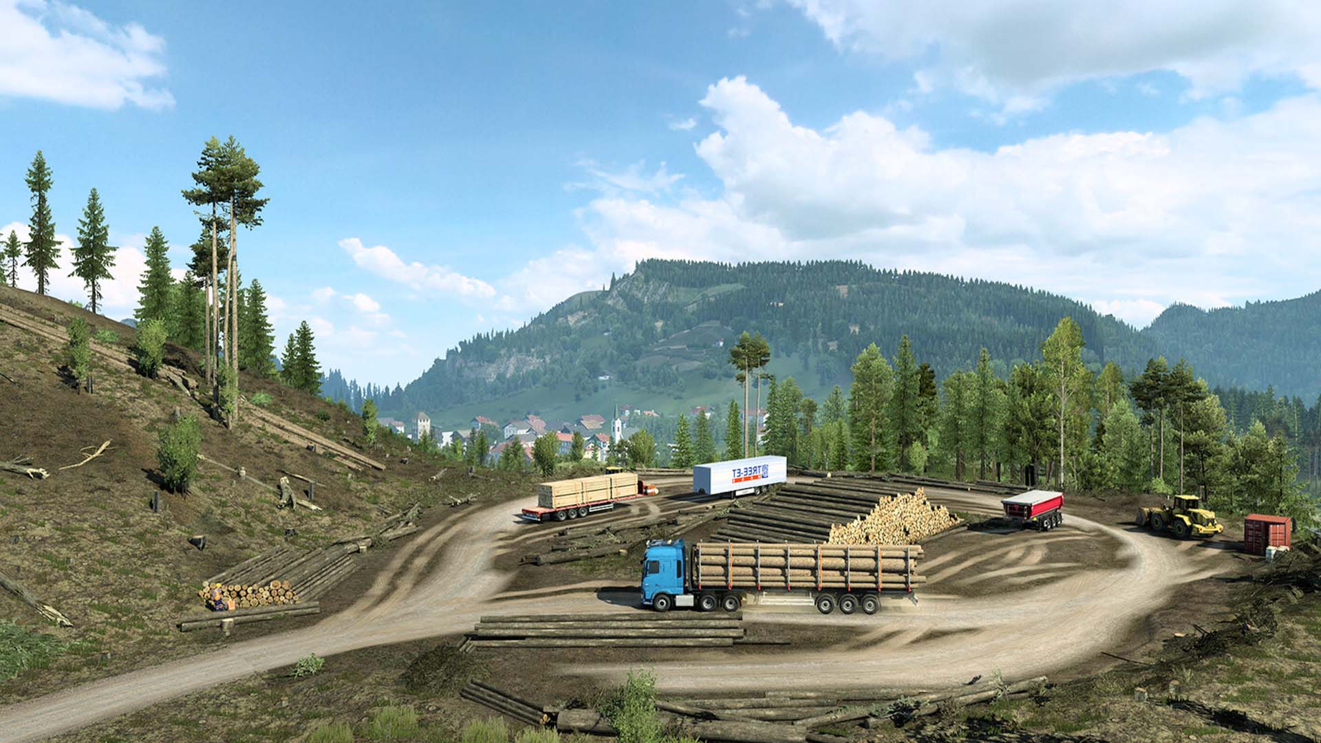 اسکرین شات بازی Truck Simulator: Euro Trucker 4