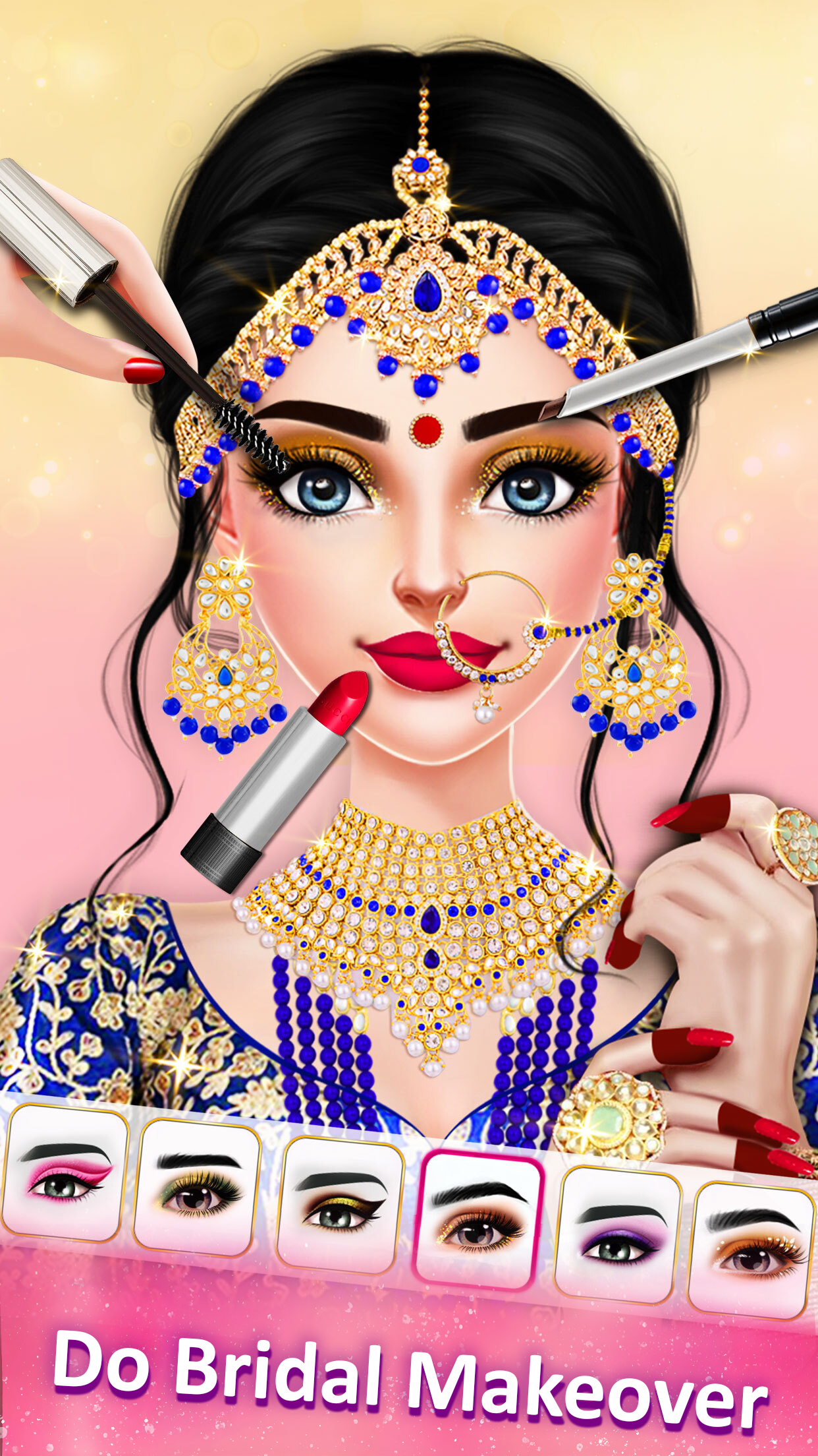 اسکرین شات 2 بازی Indian Wedding Dress Up Games