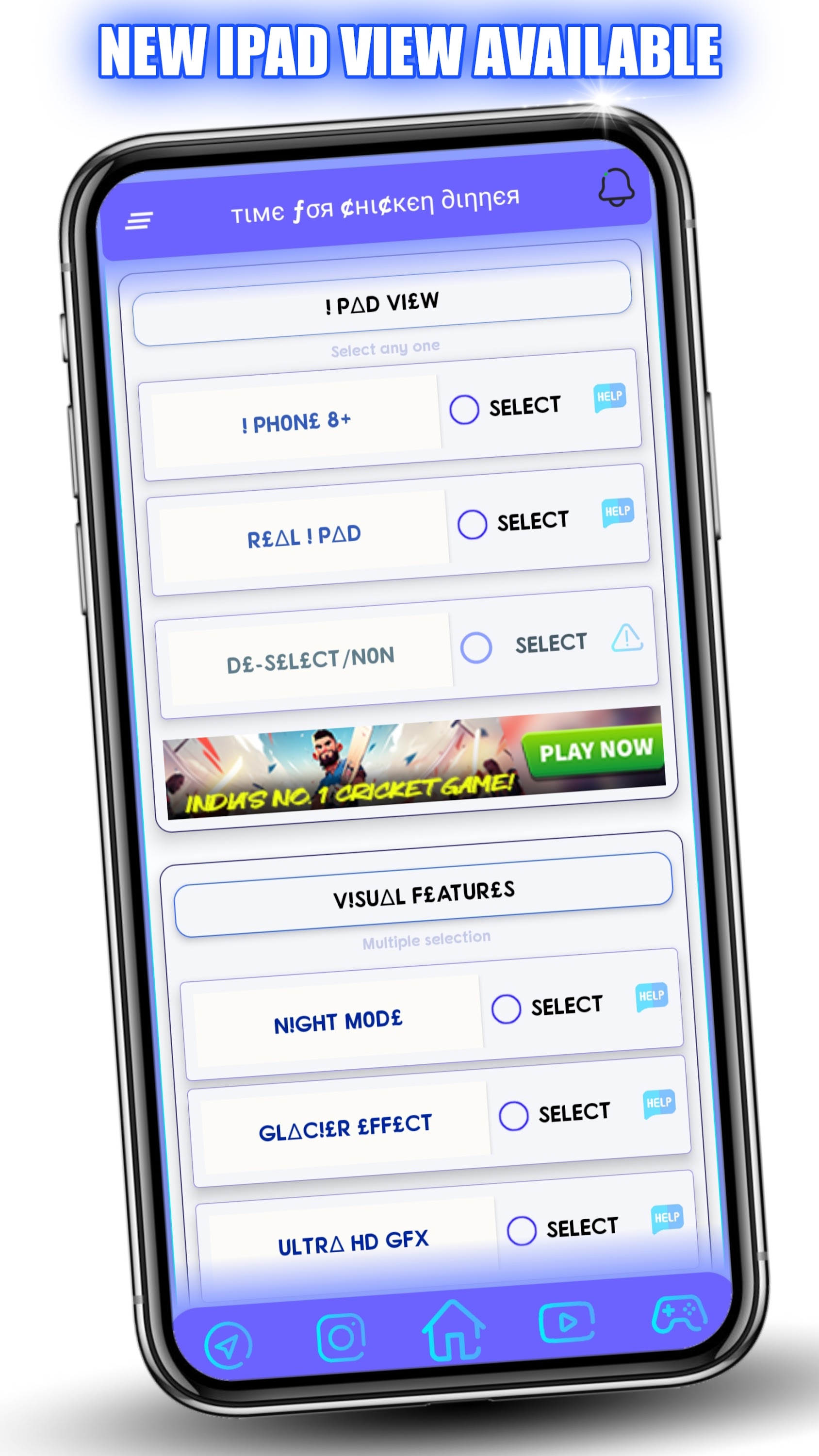 اسکرین شات 4 برنامه BGM GFX TOOL - VIP FEATURES