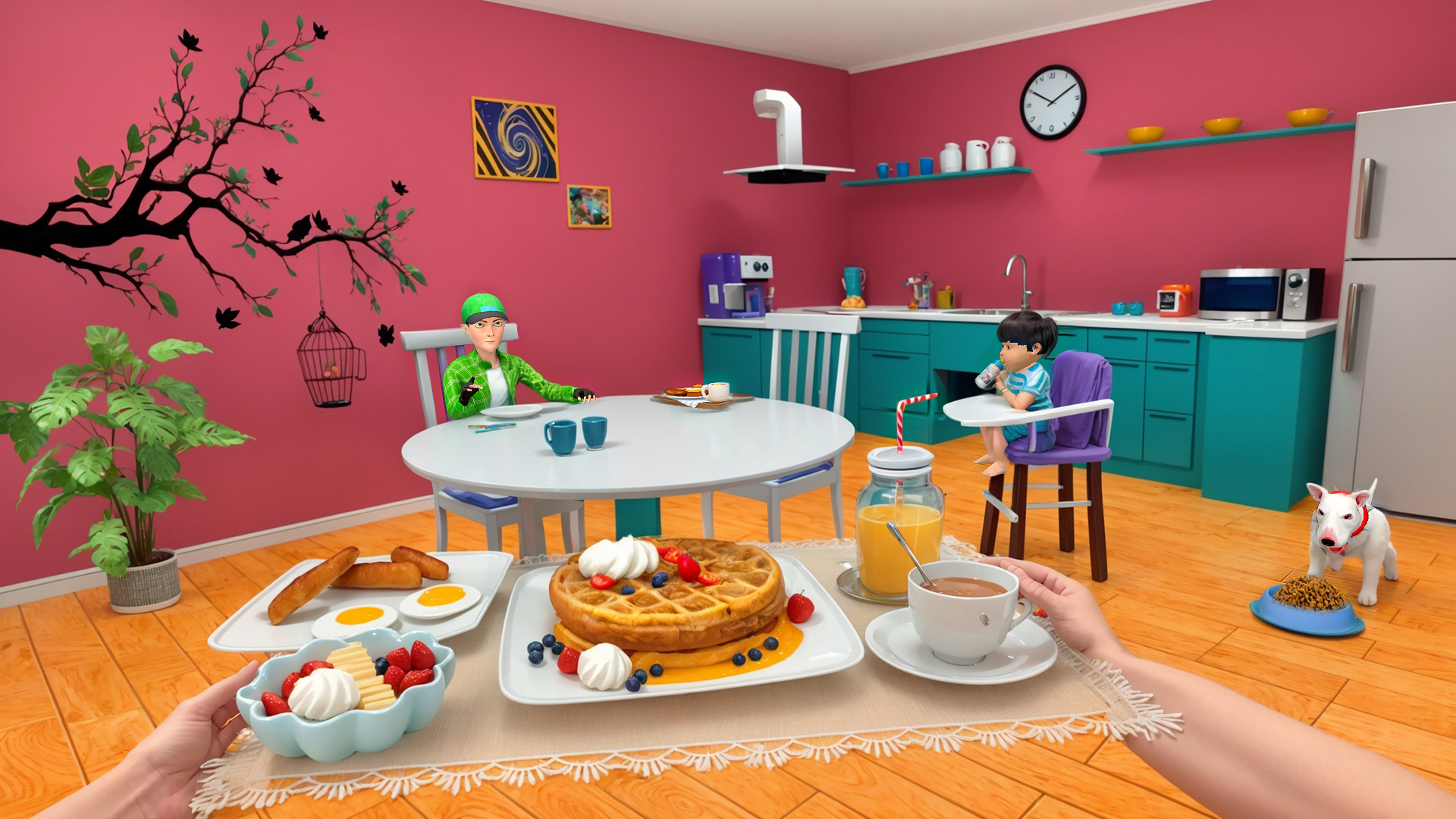 اسکرین شات 1 بازی Anime Mother Simulator Mom Sim