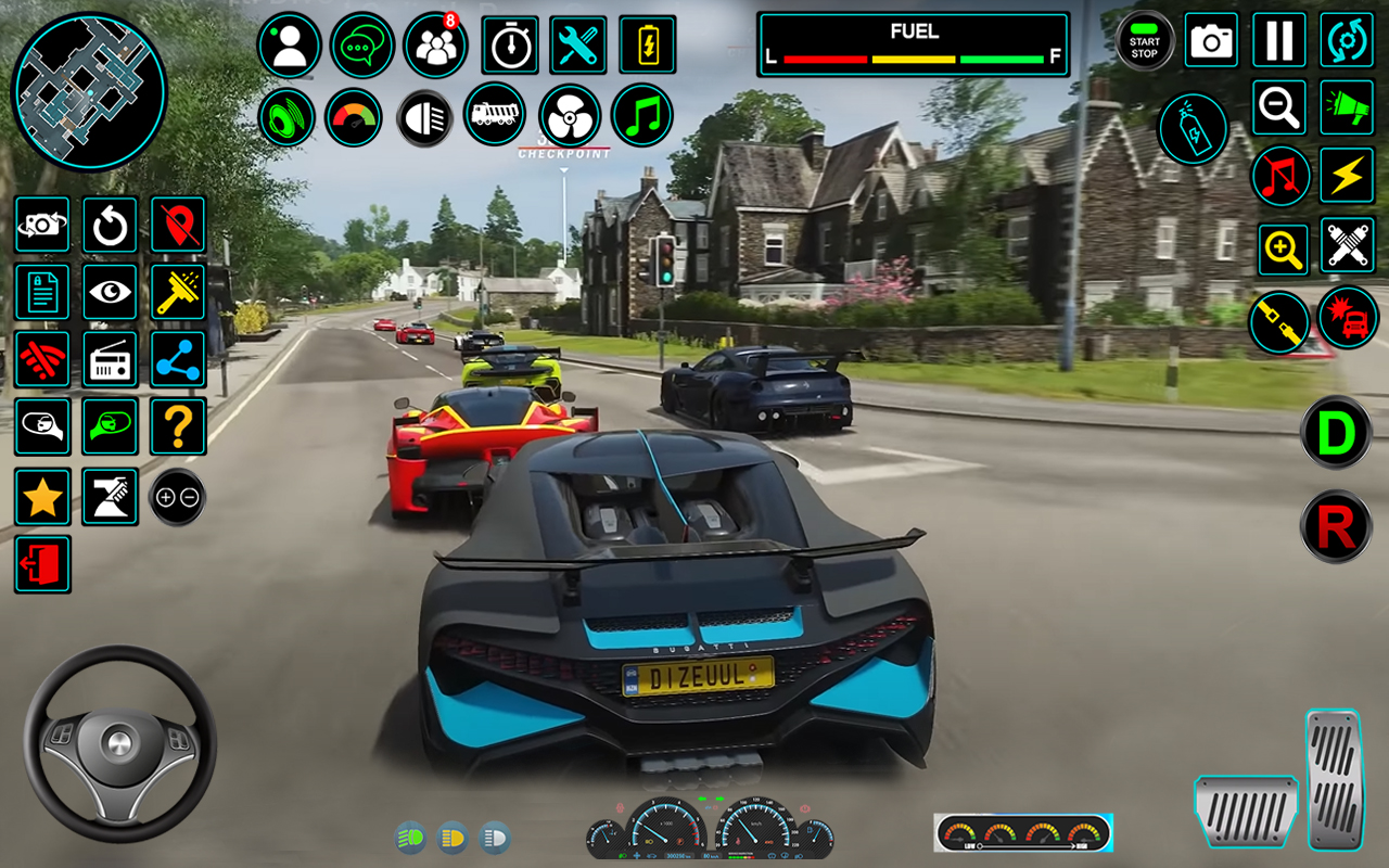 اسکرین شات 3 بازی Real Car Racing Games Car 3D