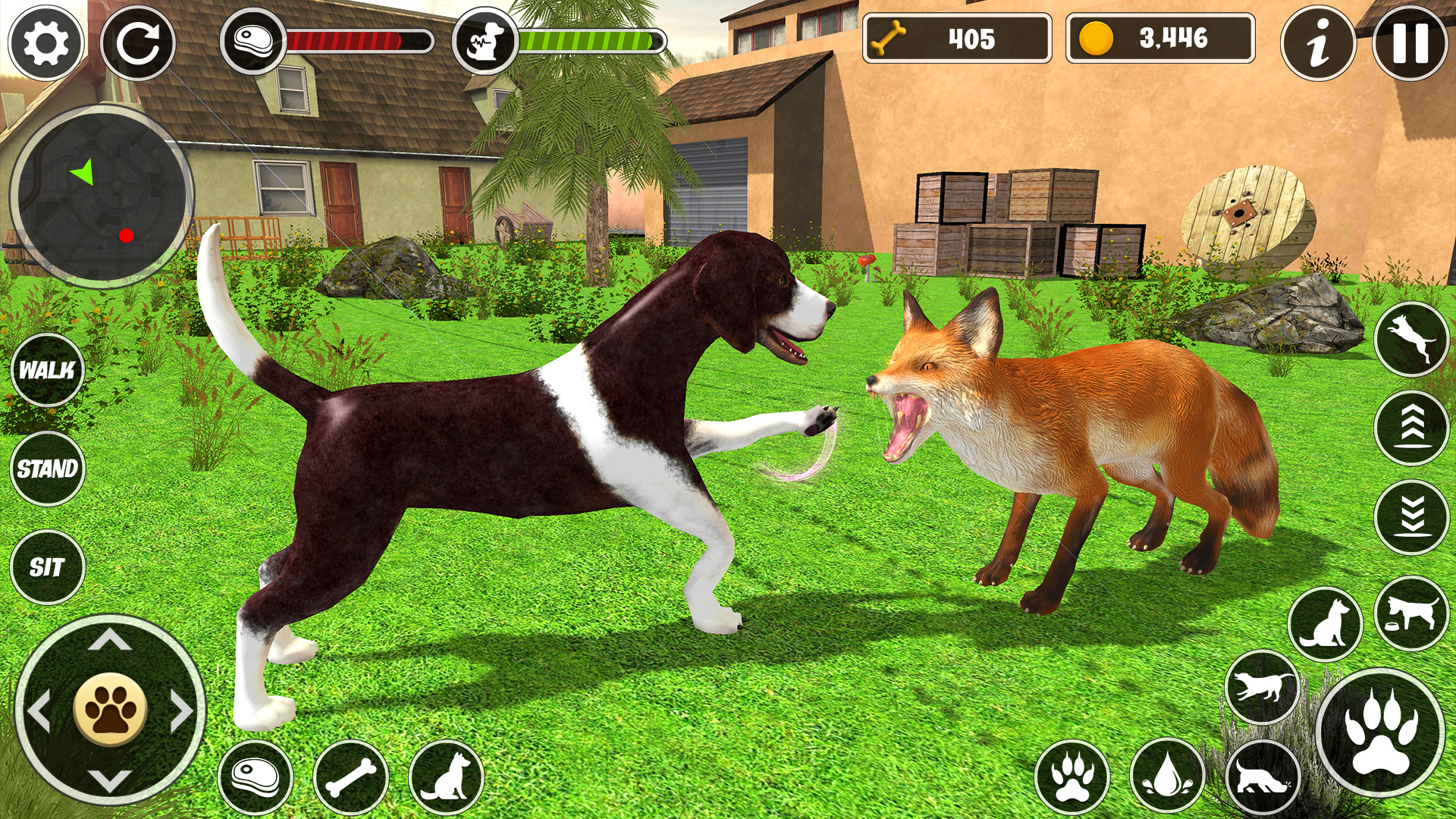 اسکرین شات 4 بازی Dog Simulator Puppy Pet Game
