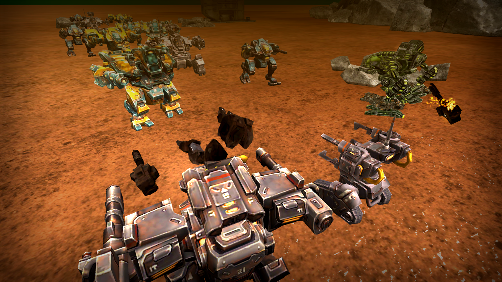 اسکرین شات 5 بازی Mech Simulator: Final Battle