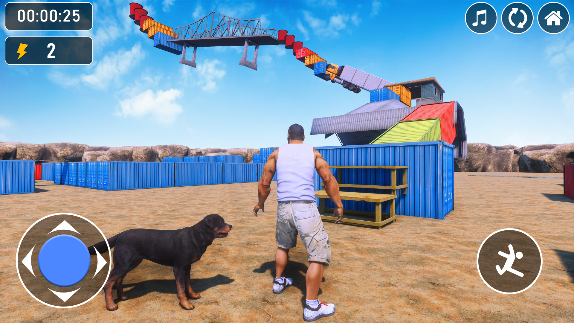 اسکرین شات 1 بازی Obstacles Climb Parkour Game