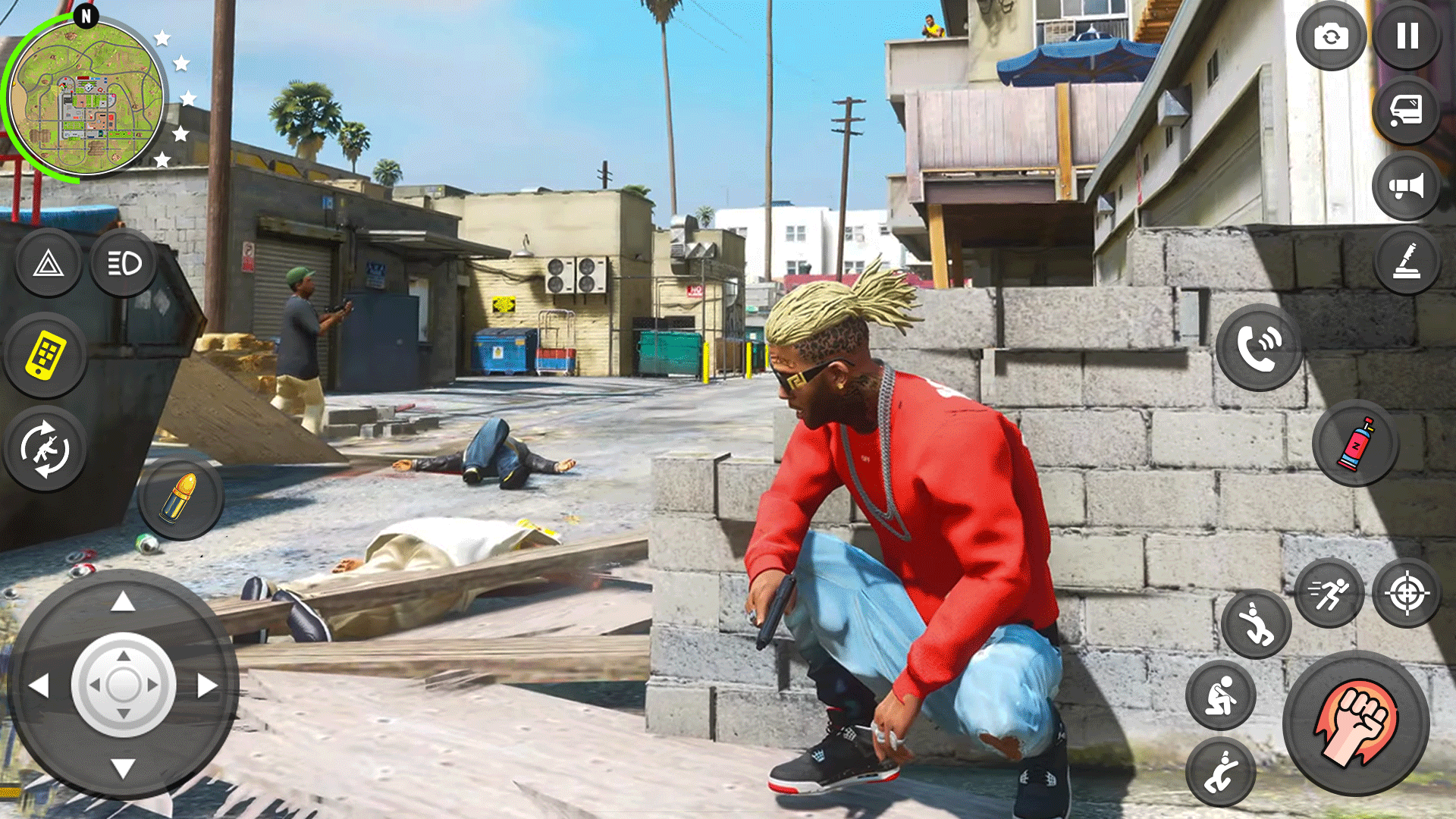 اسکرین شات 3 بازی Grand Mafia Real City Gangster