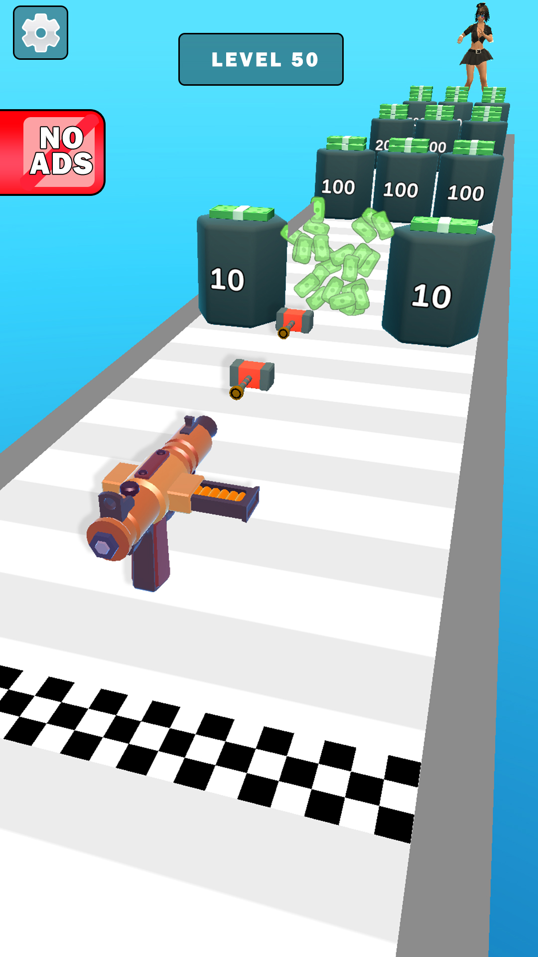 اسکرین شات 2 بازی Merge the Ammo: Merge Game