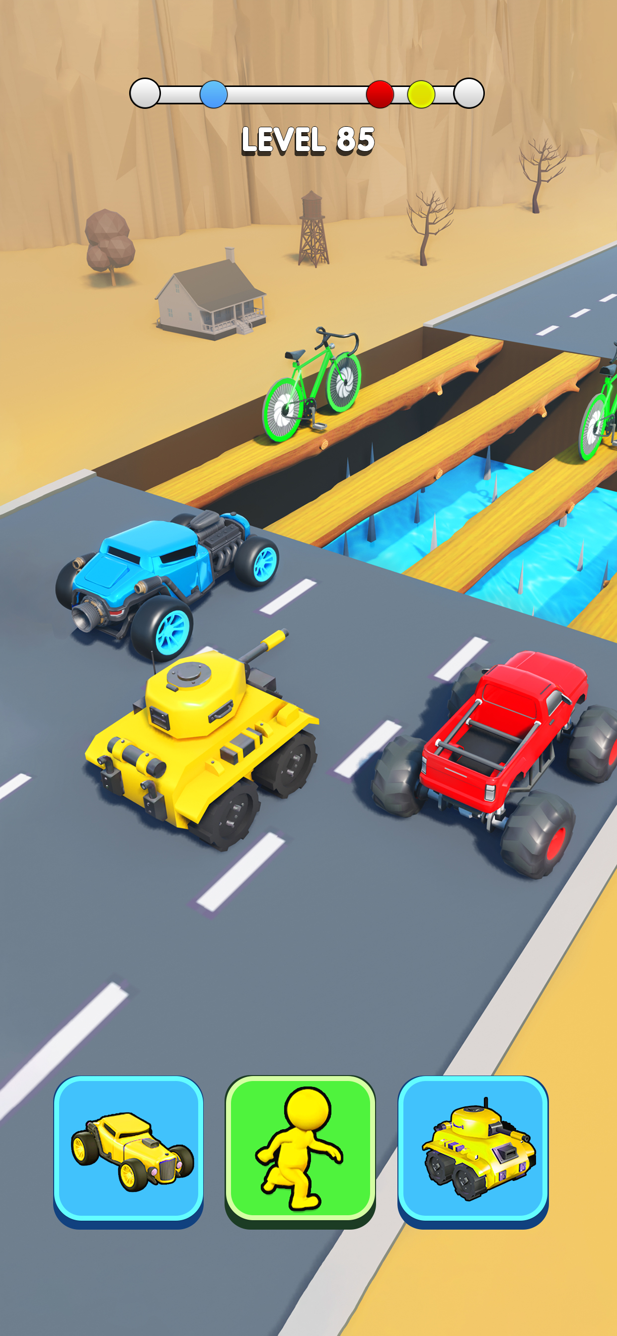 اسکرین شات 5 بازی Shape Evolution: Race and Run