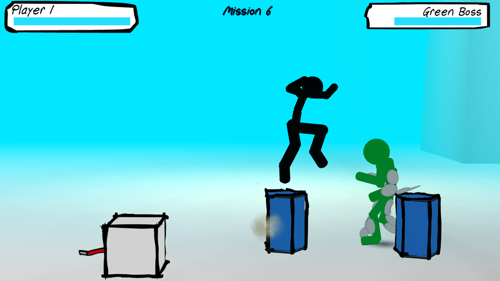 اسکرین شات 5 بازی Stickman Street Fighting