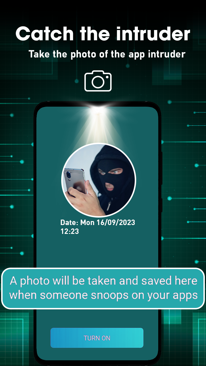 اسکرین شات 6 برنامه App Lock : Fingerprint & Pin