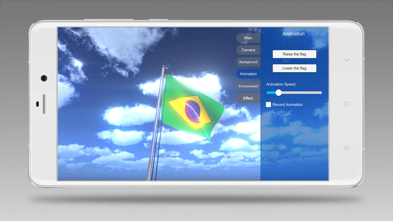 اسکرین شات 5 برنامه 3D Flag Maker