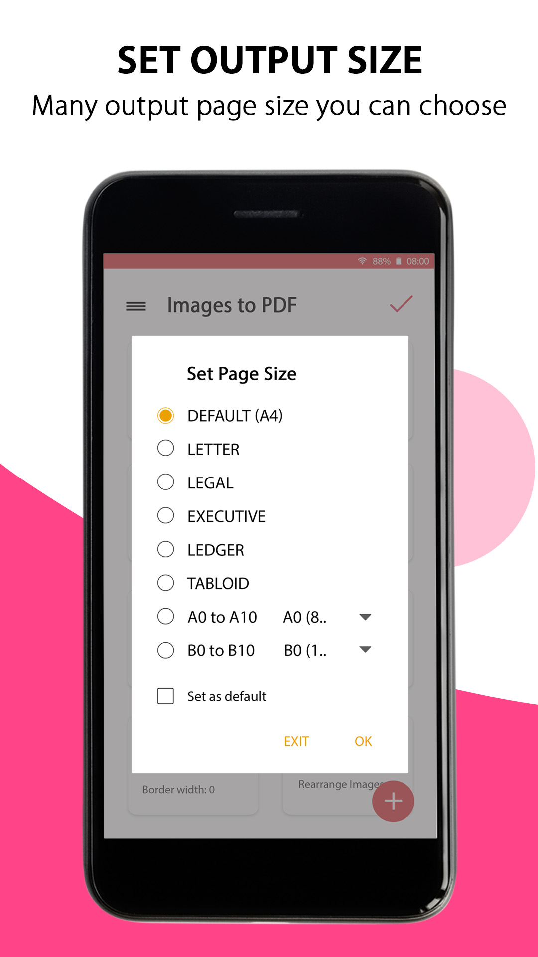 اسکرین شات 3 برنامه Image to PDF - PDF converter