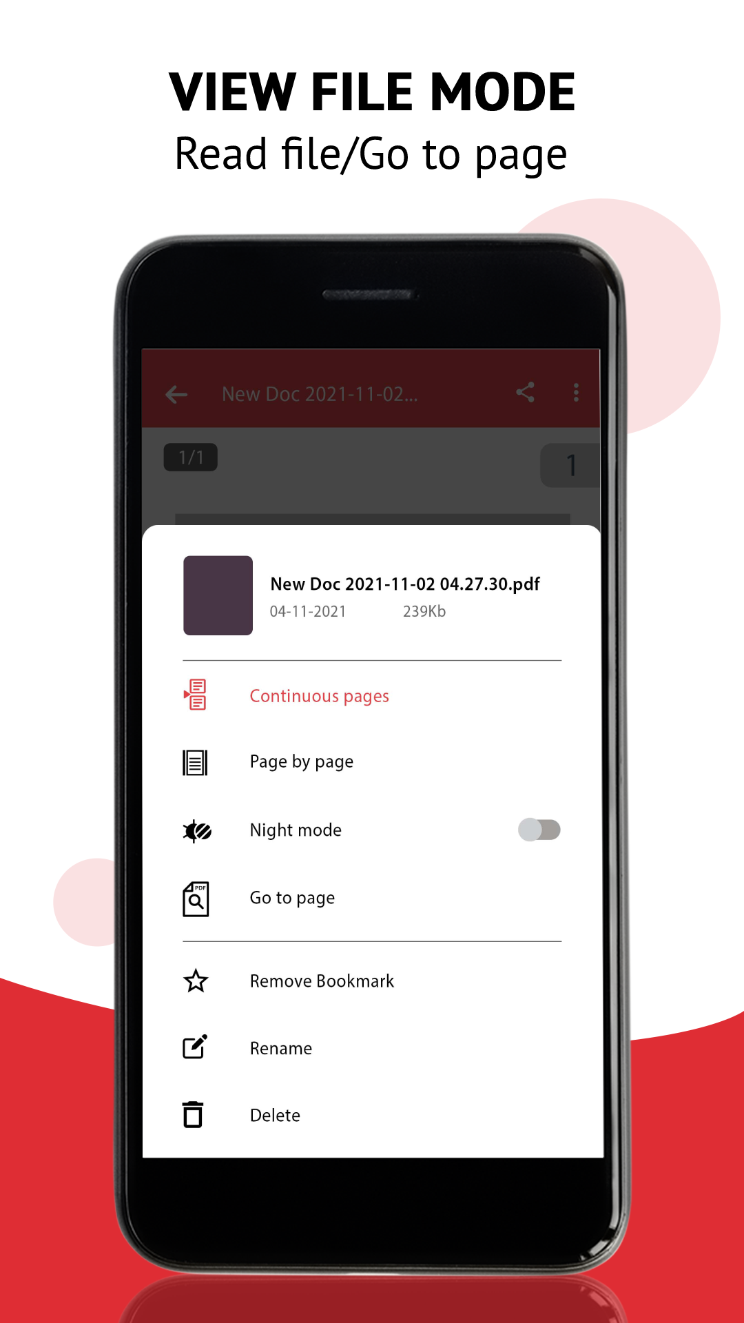 اسکرین شات 4 برنامه Image to PDF - PDF converter