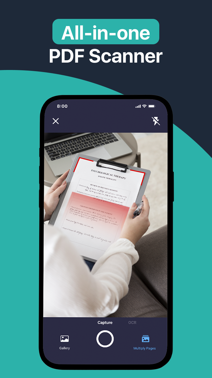 اسکرین شات 6 برنامه PDF Scanner App, OCR Scan PDF