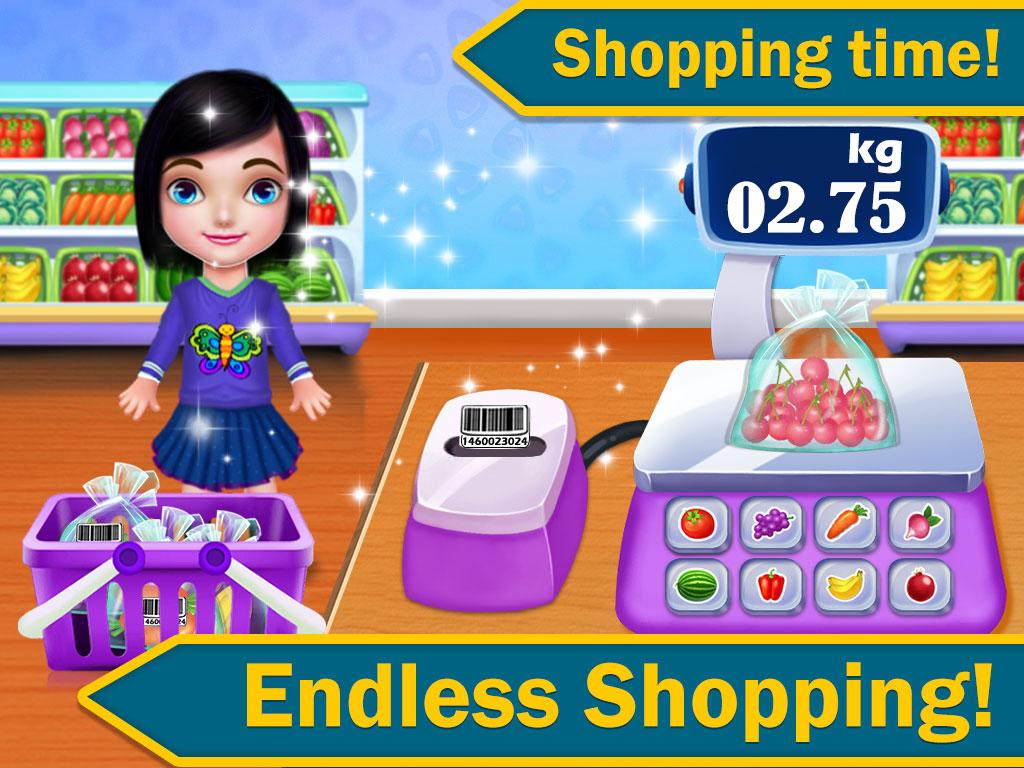 اسکرین شات 1 برنامه Manage Supermarket Mania Game