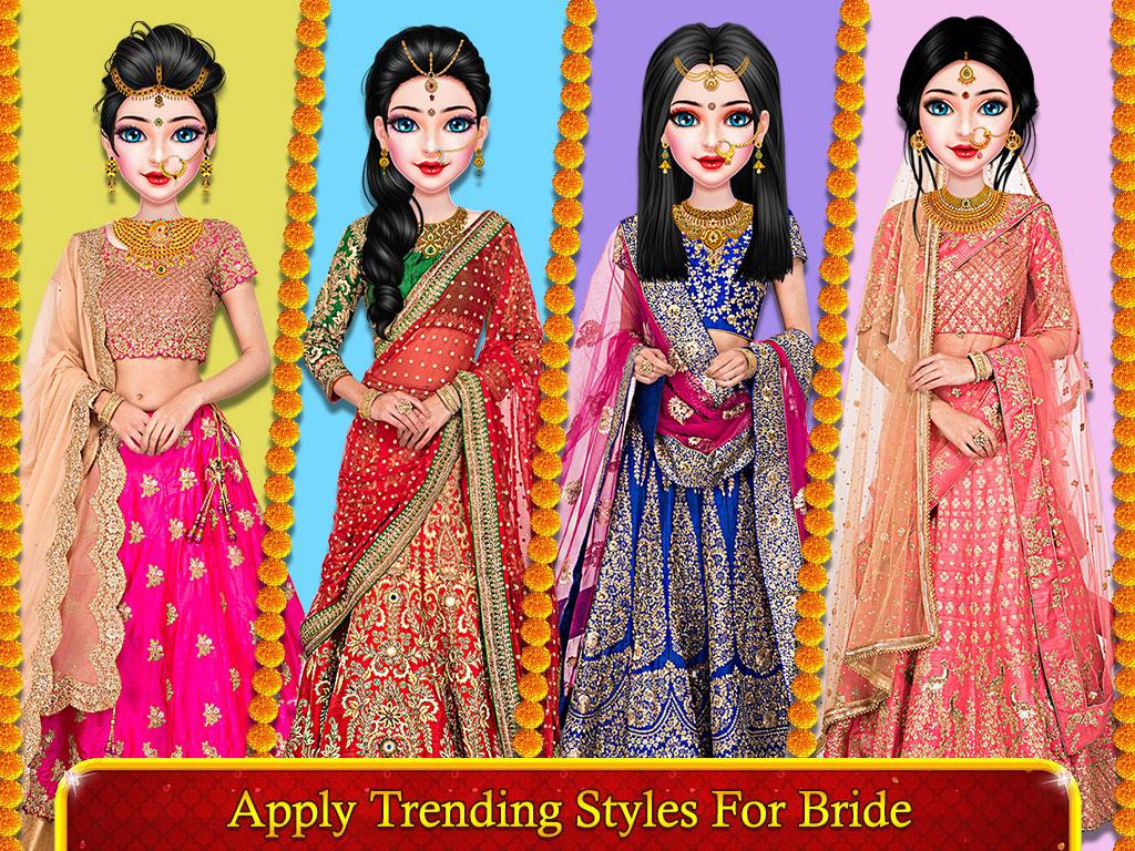 اسکرین شات 4 برنامه Super Indian Wedding Fashion
