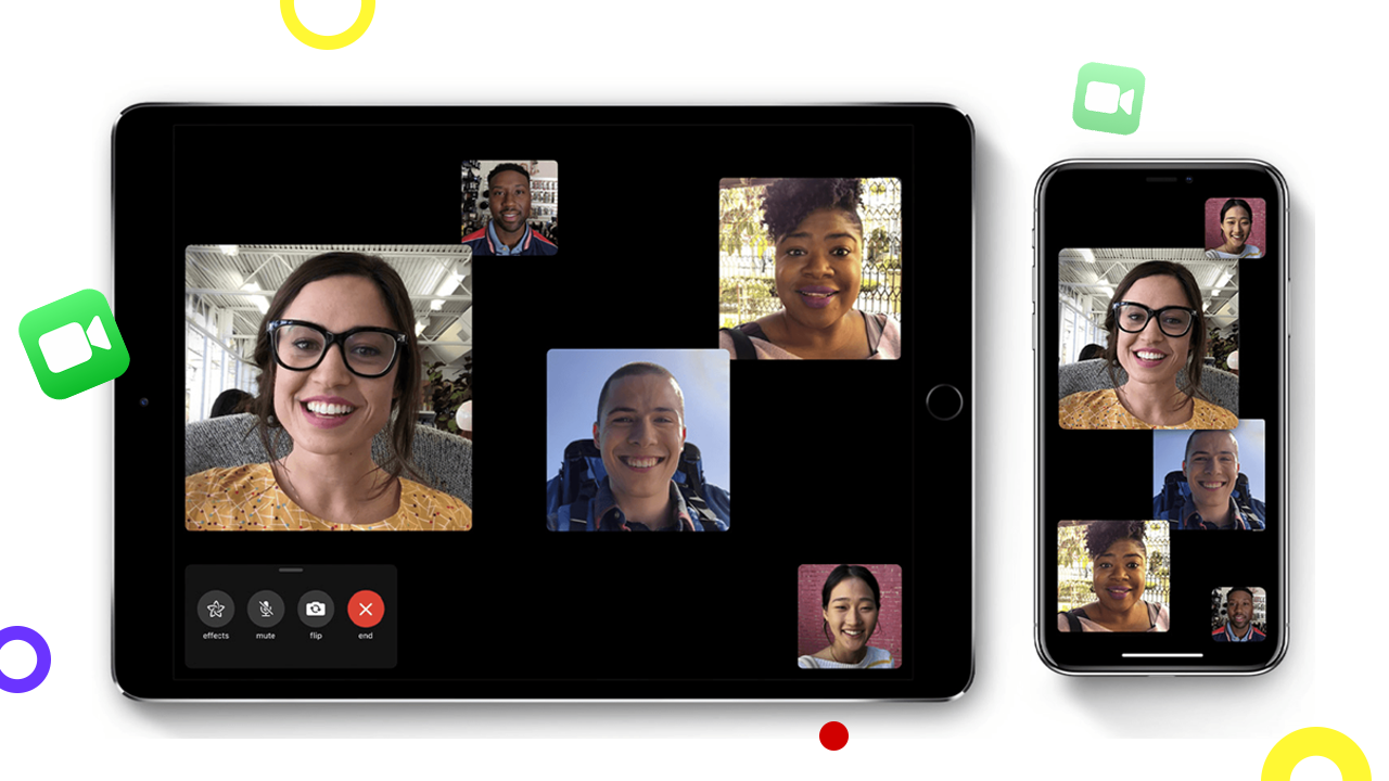 اسکرین شات 3 برنامه FaceTime Video. Call.