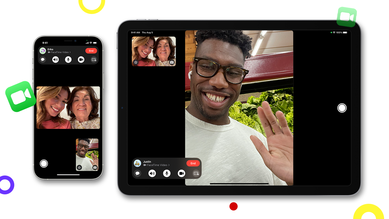 اسکرین شات 2 برنامه FaceTime Video. Call.