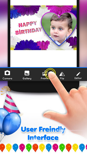اسکرین شات 6 برنامه Birthday Photo Frame
