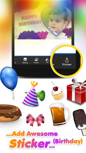 اسکرین شات 8 برنامه Birthday Photo Frame