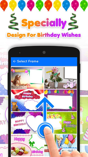 اسکرین شات 7 برنامه Birthday Photo Frame