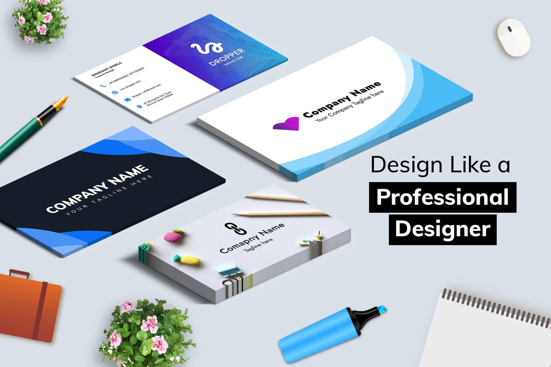 اسکرین شات 4 برنامه Digital Business Card Maker